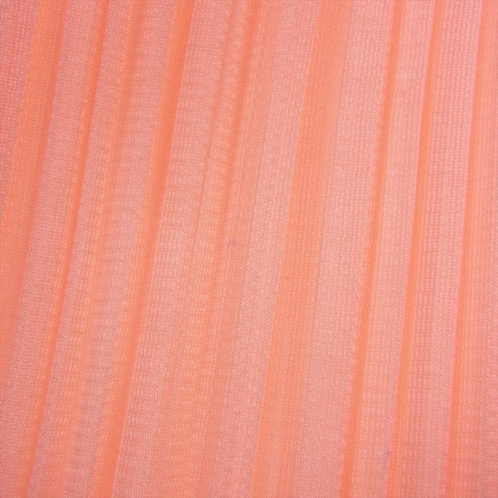 PLEATS PLEASE プリーツプリーズ イッセイミヤケ PP06-JH520 00s 2000 Vintage プリーツ加工 パフェ デザート プリント ノースリーブ ロング ワンピース  ピンク系 表記サイズ無【中古】