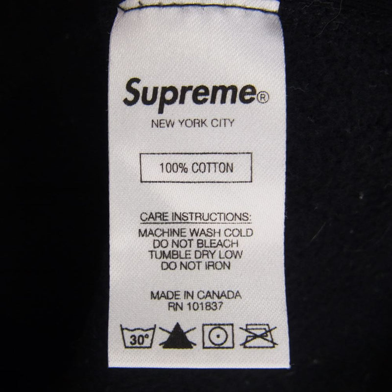 Supreme シュプリーム 17AW  Box Logo Hooded Sweatshirt ボックス ロゴ  フーデッド スウェット シャツ パーカー ブラック  ブラック系 M【中古】