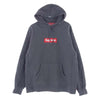 Supreme シュプリーム 21AW  Box Logo Hooded Sweatshirt ボックス ロゴ  フーデッド スウェット シャツ パーカー チャコール グレー系 L【中古】