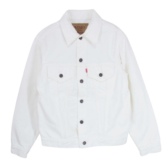 HYSTERIC GLAMOUR ヒステリックグラマー 02223AB15 KINKY JEANS ホワイト デニム ジャケット ホワイト系 S【中古】