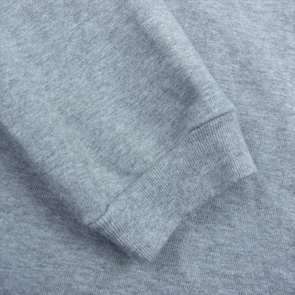 HYSTERIC GLAMOUR ヒステリックグラマー WDS-HYS-3-07 × WIND AND SEA ウィンダンシー 3rd LS T SHIRT ロゴ プリント 長袖 Tシャツ グレー系 S【中古】