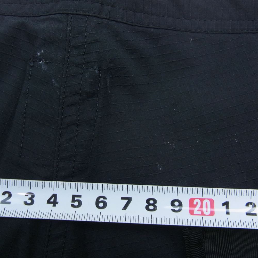 STANDARD CALIFORNIA スタンダードカリフォルニア リップストップ バックポケット メッシュ イージー ショーツ ハーフ パンツ ブラック系 32【中古】