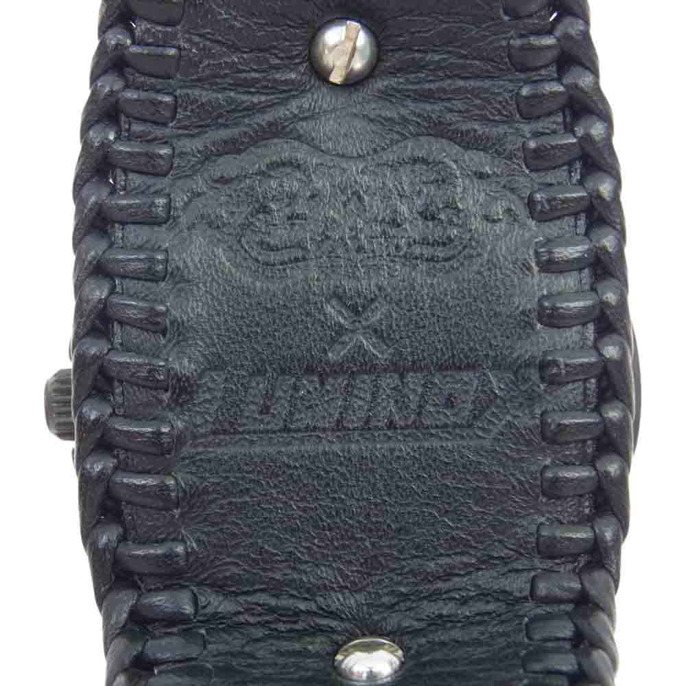 BILL WALL LEATHER ビルウォールレザー × LUMINOX  ギャランティ付属 V2 CAMO ルミノックス別注 2グッドラックスカル 時計 ウォッチ ブラック系【中古】