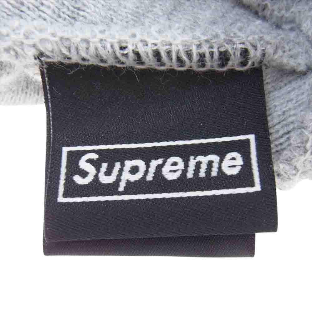 Supreme シュプリーム NEWERA BANDANA Box Logo Beanie ニューエラ バンダナ ボックスロゴ ビーニー ニット帽  グレー系【中古】