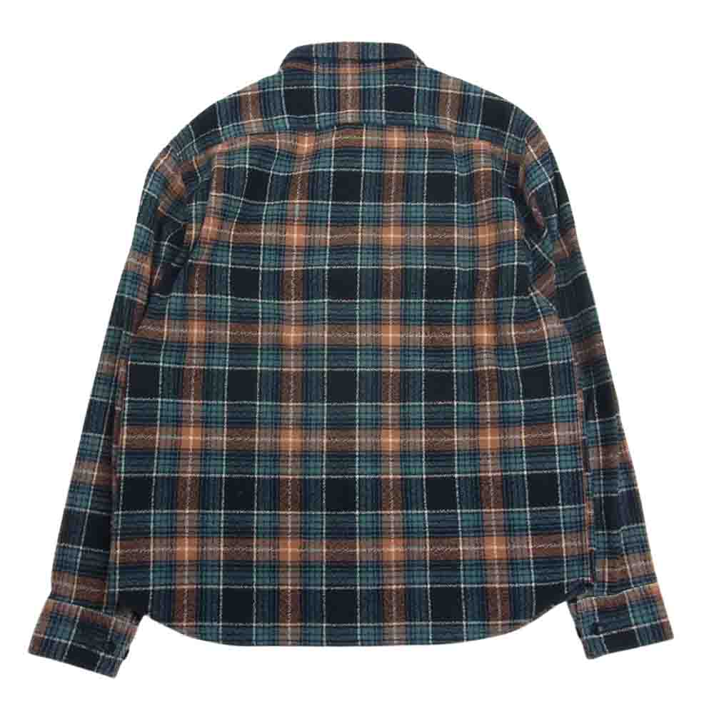 CALEE キャリー コットン チェック ネル シャツ 長袖　 マルチカラー系 L【中古】