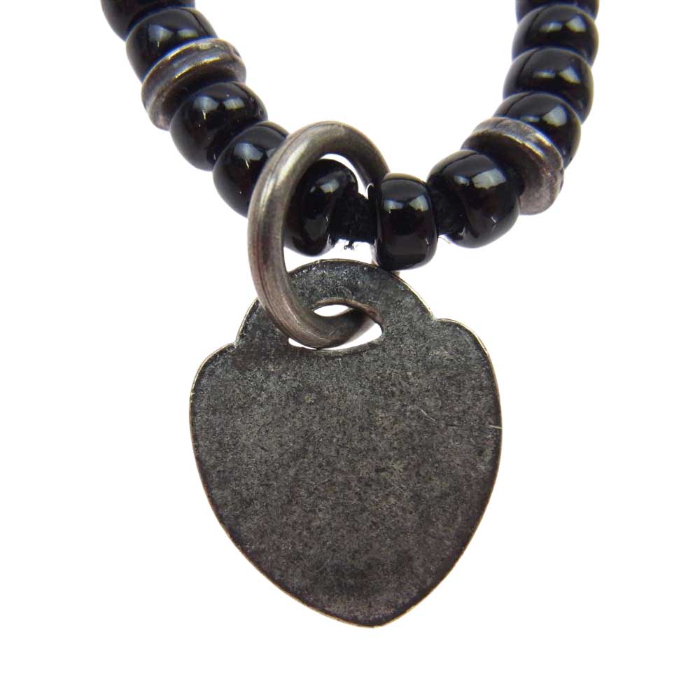 CALEE キャリー 17AW BEADS NECKLACE カラー ビーズ ネックレス ブラック  ブラック系【中古】