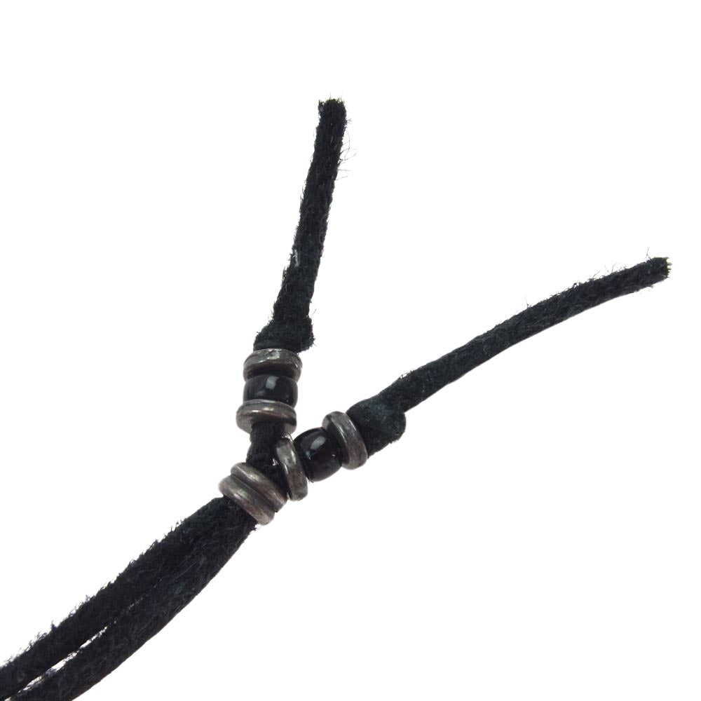 CALEE キャリー 17AW BEADS NECKLACE カラー ビーズ ネックレス ブラック  ブラック系【中古】