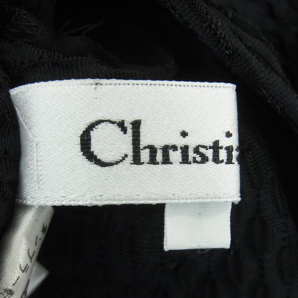 Christian Dior クリスチャンディオール BLP7K2500 ナイロン レーヨン ボートネック カットソー 半袖 ブラック系 11【中古】