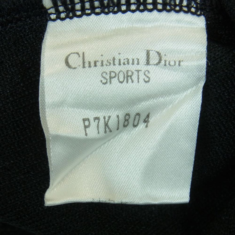Christian Dior クリスチャンディオール P7K1804 SPORTS スポーツ コットン クルーネック カットソー 半袖 ブラック系 L【中古】