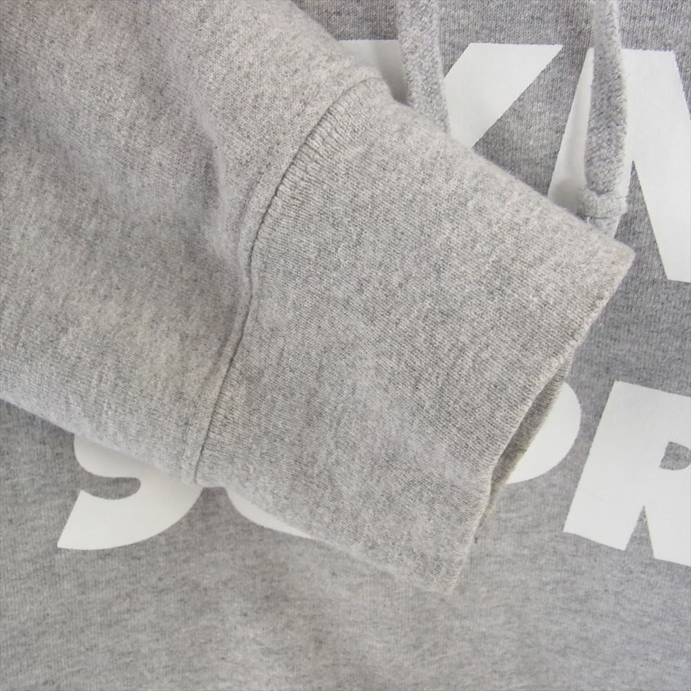 Supreme シュプリーム 20SS Known As Hooded Sweatshirt シュプリーム ノウン アズ フーデッド スウェットシャツ プルオーバー パーカー グレー系 L【中古】