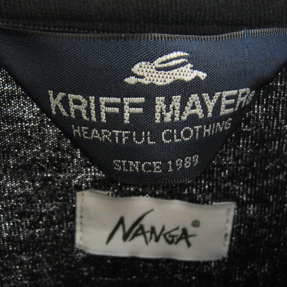 NANGA ナンガ × KRIFF MAYER クリフメイヤー Tシャツ ブラック系 L【中古】