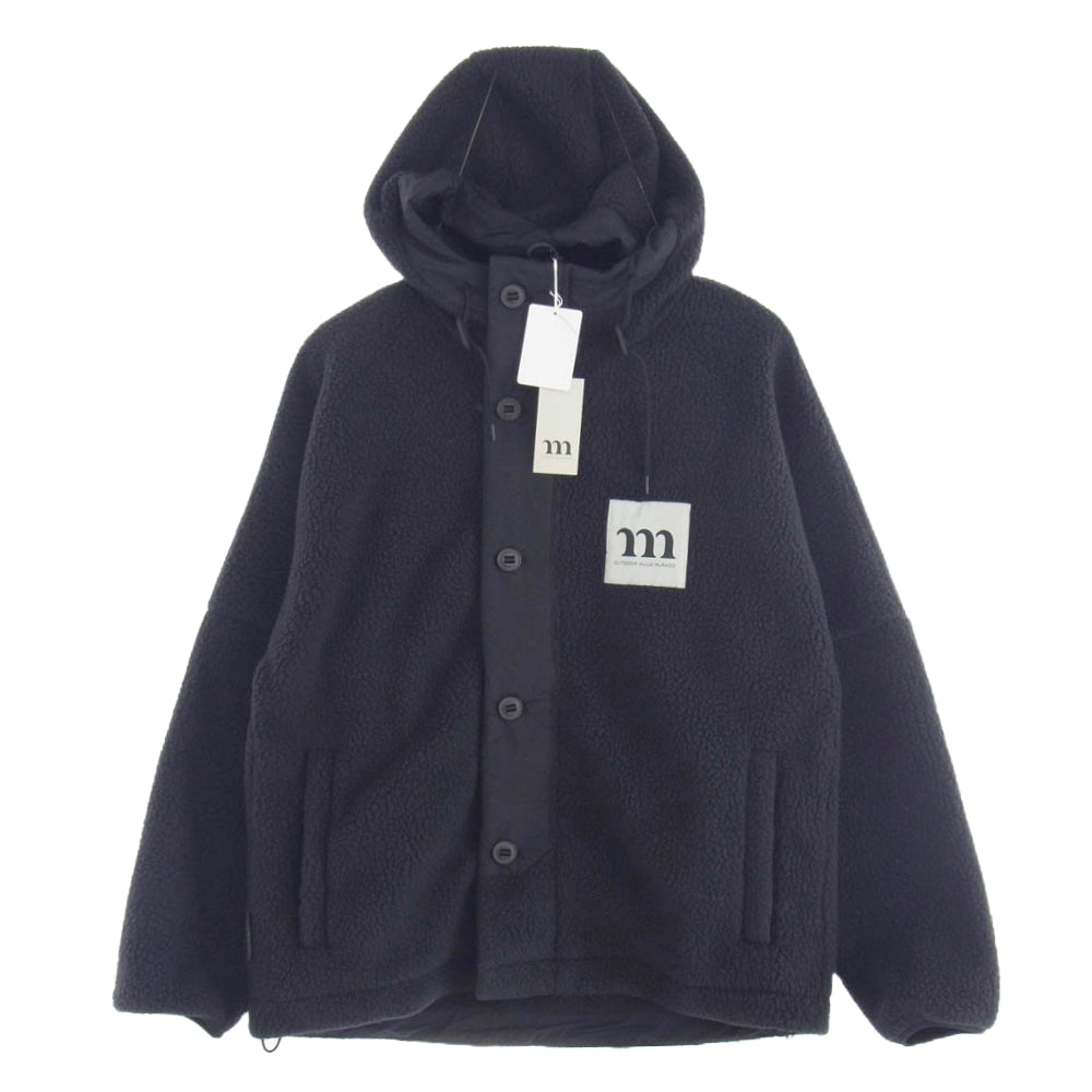 ムラコ フルジップ フリース ジャケット ブラック系 XL【極上美品】【中古】