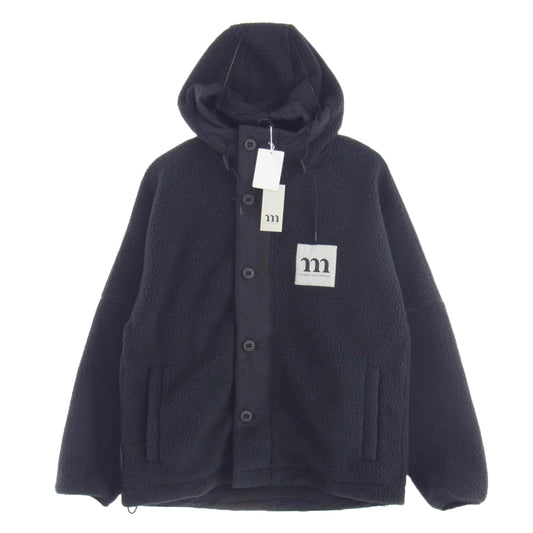 ムラコ フルジップ フリース ジャケット ブラック系 XL【極上美品】【中古】