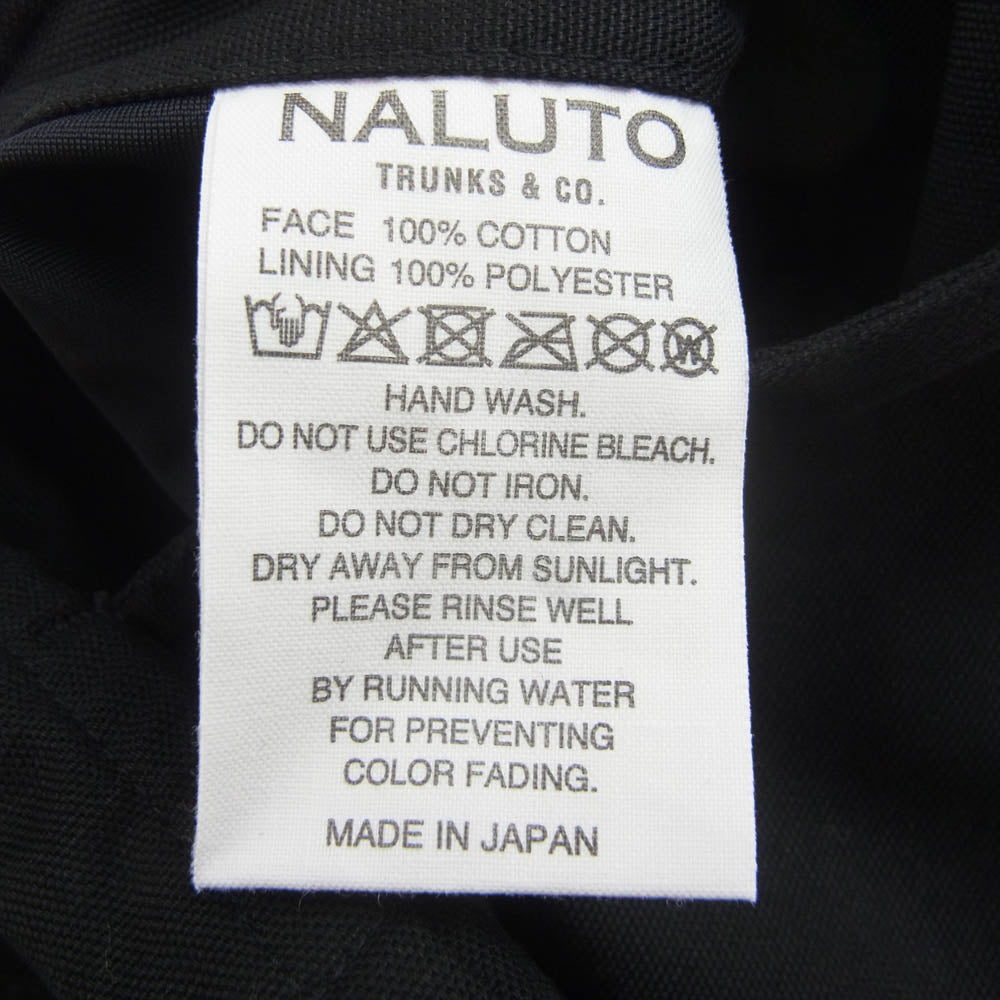 STANDARD CALIFORNIA スタンダードカリフォルニア × NALUTO TRUNKS ナルトトランクス ボード ショーツ ブラック系 35【中古】
