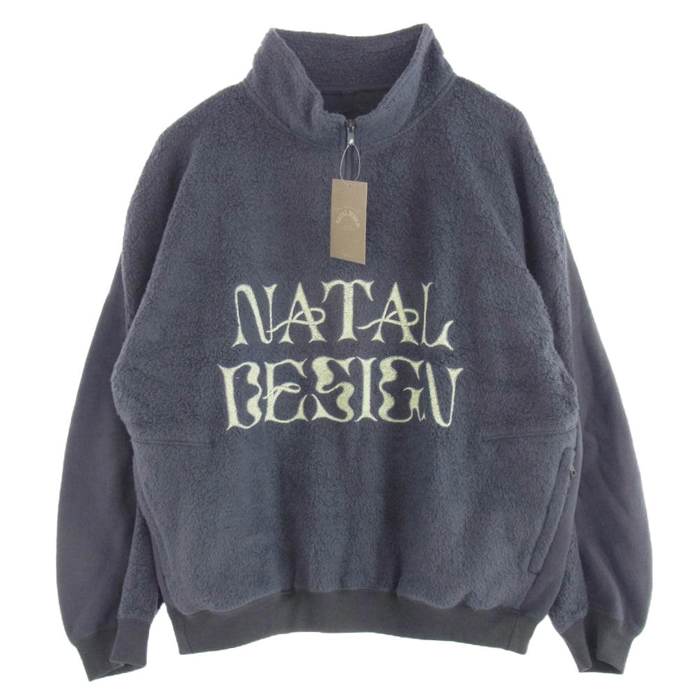 NATAL DESIGN ネイタルデザイン ND-TW-023 FILLMORE SHEEP SWEAT  フィルモア シープ フリース スウェット グレー系 チャコール系 L【極上美品】【中古】