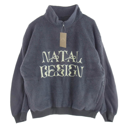 NATAL DESIGN ネイタルデザイン ND-TW-023 FILLMORE SHEEP SWEAT  フィルモア シープ フリース スウェット グレー系 チャコール系 L【極上美品】【中古】