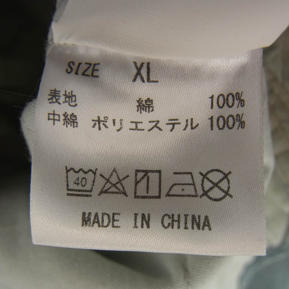 NATAL DESIGN ネイタルデザイン キルティング デニム シャツ ジャケット ライトブルー系 XL【中古】