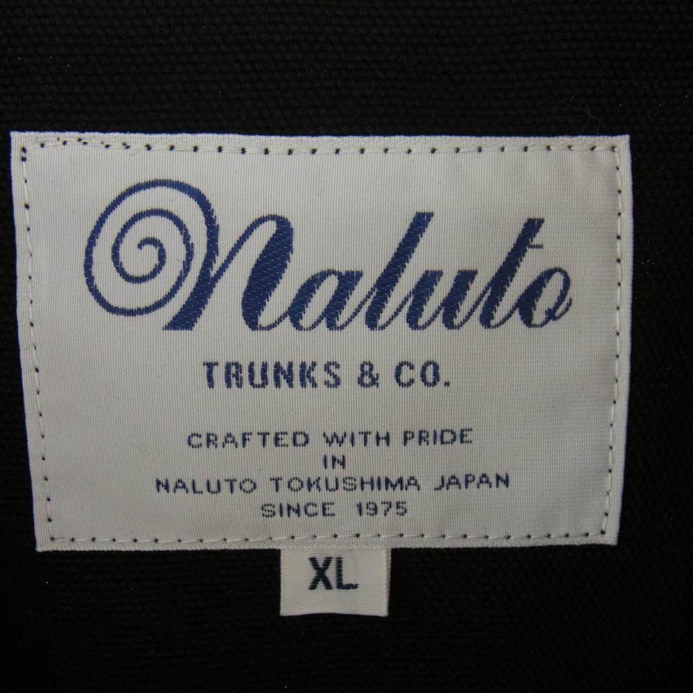 STANDARD CALIFORNIA スタンダードカリフォルニア × NALUTO TRUNKS ナルトトランクス コーチ ジャケット ブラック系 XL【中古】