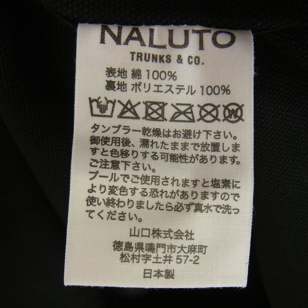 STANDARD CALIFORNIA スタンダードカリフォルニア × NALUTO TRUNKS ナルトトランクス コーチ ジャケット ブラック系 XL【中古】