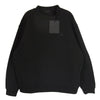 MONCLER モンクレール H10918G00031 SWEATSHIRT リフレクター ロゴプリント スウェット ブラック系 XL【美品】【中古】