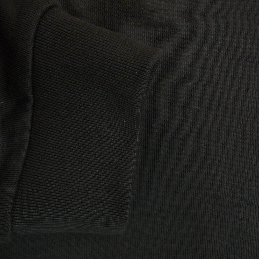 MONCLER モンクレール H10918G00031 SWEATSHIRT リフレクター ロゴプリント スウェット ブラック系 XL【美品】【中古】