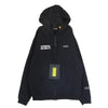 MONCLER モンクレール 23AW I209U8G00001 GENIUS FRAGMENT BY HIROSHI FUJIWARA HOODIE ジーニアス フラグメント フルジップ パーカー ブラック系 XL【中古】