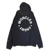 MONCLER モンクレール 23AW I209U8G00001 GENIUS FRAGMENT BY HIROSHI FUJIWARA HOODIE ジーニアス フラグメント フルジップ パーカー ブラック系 XL【中古】