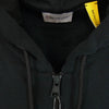 MONCLER モンクレール 23AW I209U8G00001 GENIUS FRAGMENT BY HIROSHI FUJIWARA HOODIE ジーニアス フラグメント フルジップ パーカー ブラック系 XL【中古】