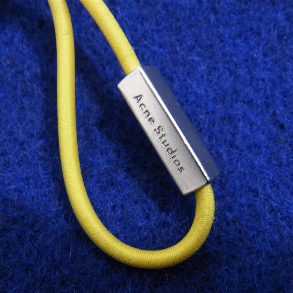 ACNE STUDIOS アクネストゥディオズ Hidey サドルバッグ ショルダーバッグ  ブルー系【中古】