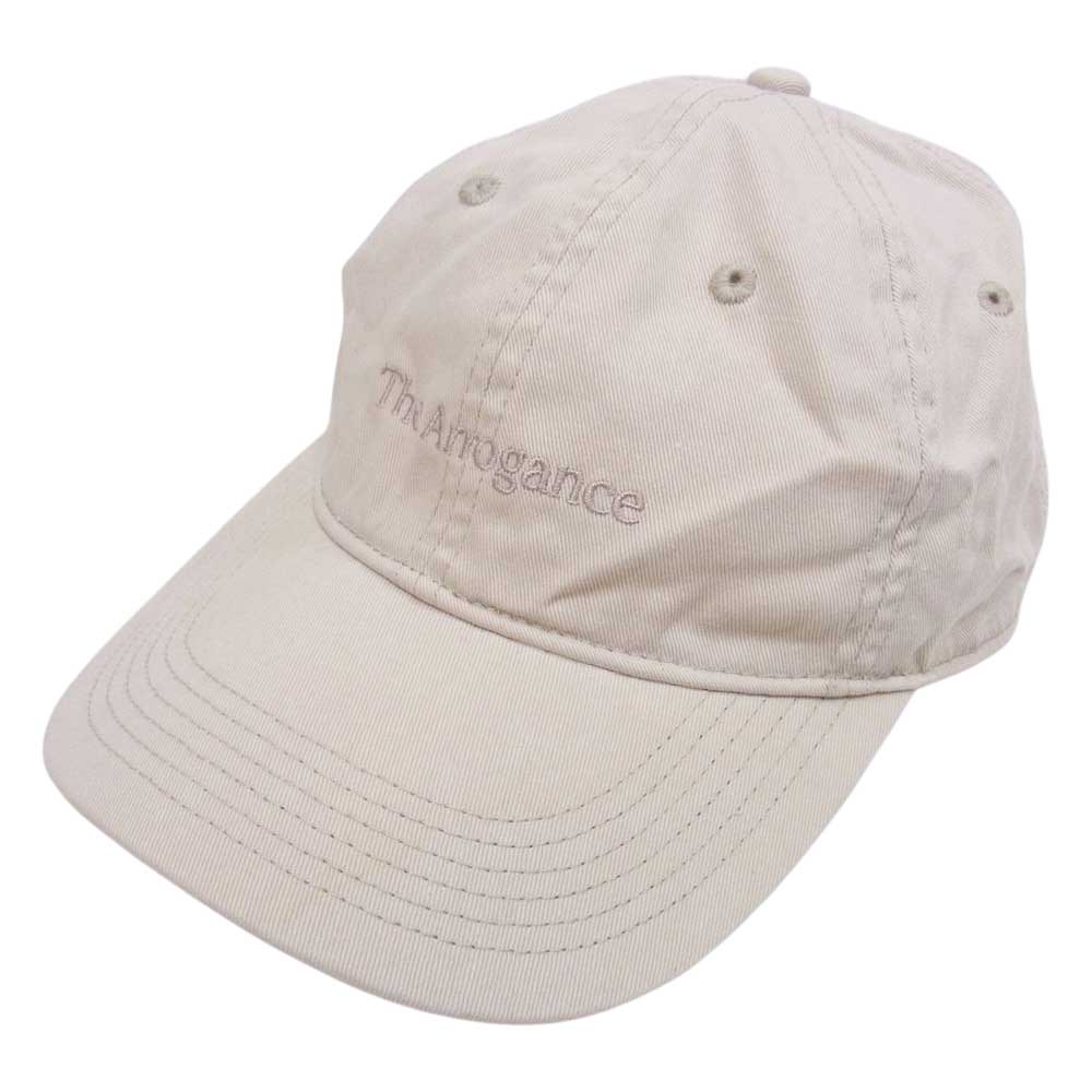 キス The Arrogance ロゴ キャップ ベージュ系【中古】