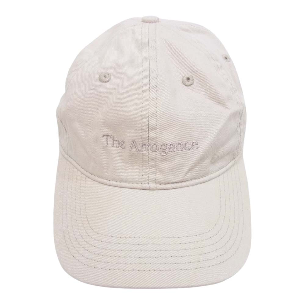 キス The Arrogance ロゴ キャップ ベージュ系【中古】