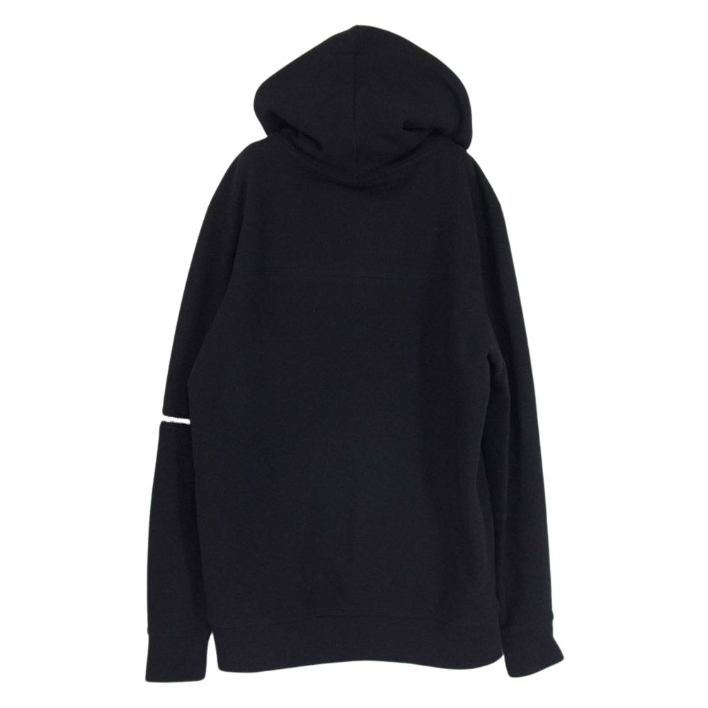 ジョンエリオット ZIP ファスナーデザイン プルオーバ― パーカー フーディ ブラック系 1【中古】