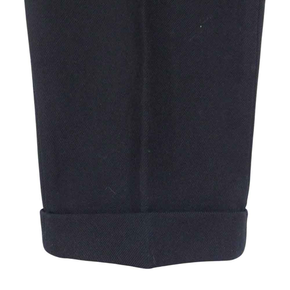 VISVIM ビズビム 15AW 0115205008027 HIGH-WATER SLACKS ハイ ウォーター ウール スラックスパンツ ブラック系 2【中古】