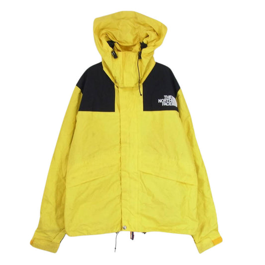 THE NORTH FACE ノースフェイス 80s 90s ヴィンテージ 茶タグ GORE-TEX ゴアテックス マウンテンジャケット イエロー イエロー系 L【中古】