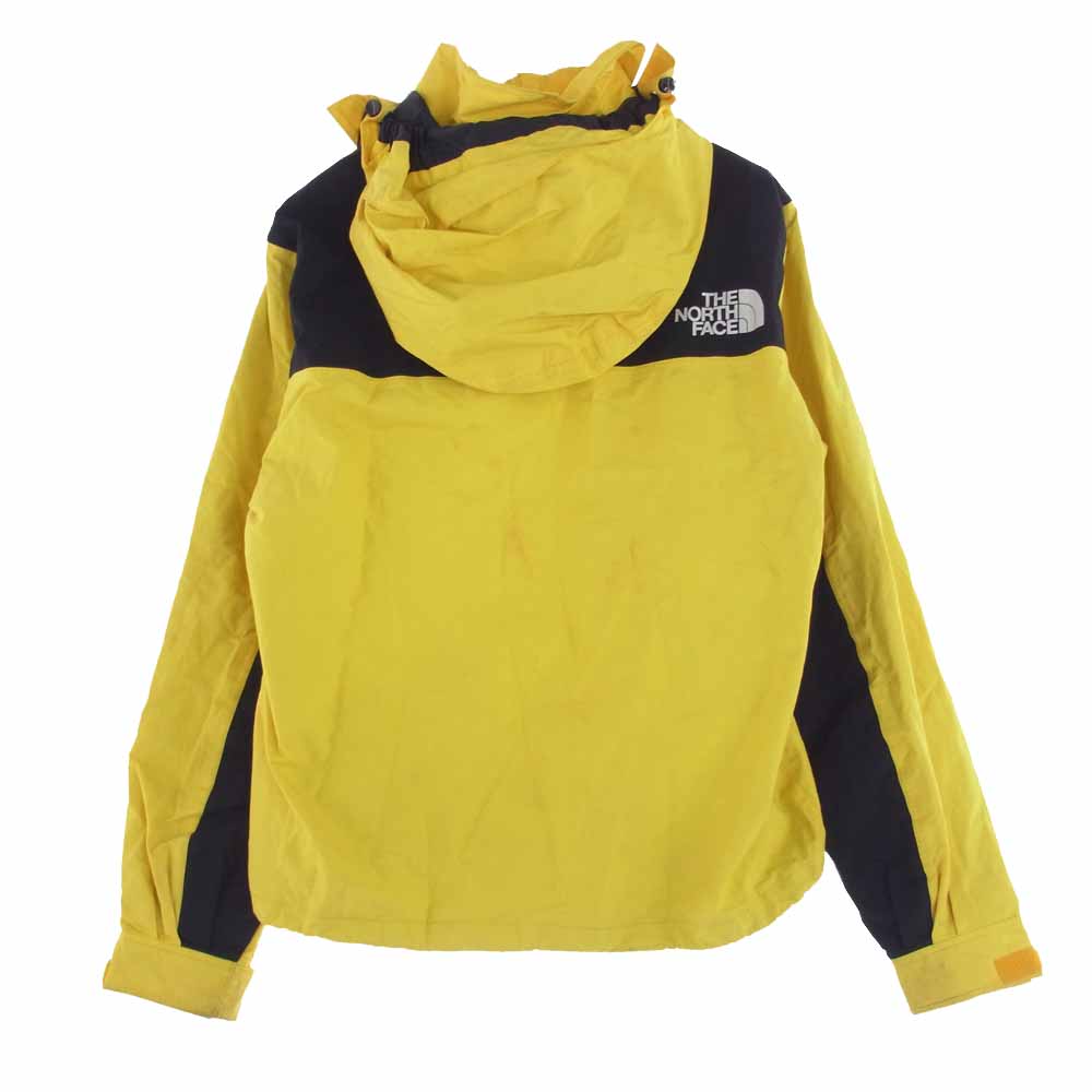 THE NORTH FACE ノースフェイス 80s 90s ヴィンテージ 茶タグ GORE-TEX ゴアテックス マウンテンジャケット イエロー イエロー系 L【中古】