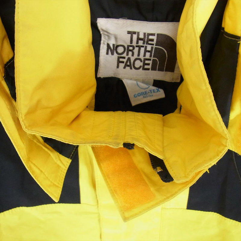 THE NORTH FACE ノースフェイス 80s 90s ヴィンテージ 茶タグ GORE-TEX ゴアテックス マウンテンジャケット イエロー イエロー系 L【中古】