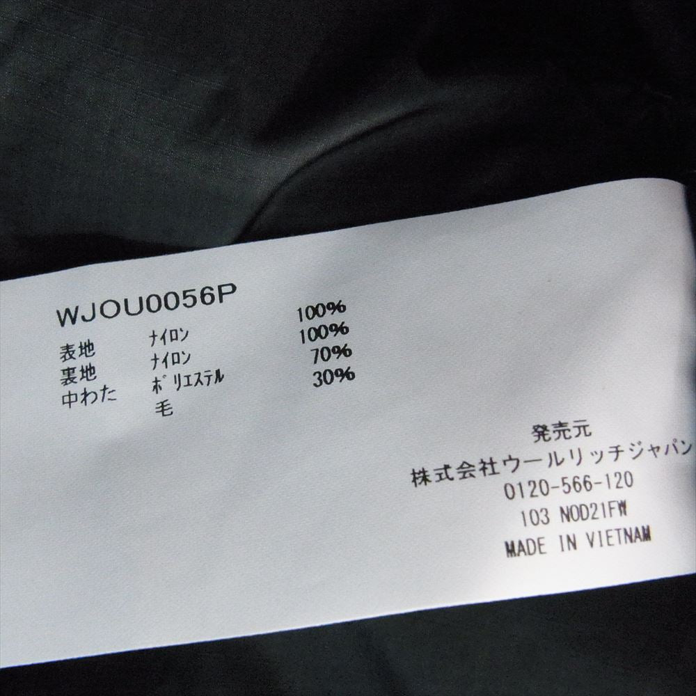 WOOLRICH ウールリッチ WJOU0056P 3 IN 1 FREEDOM JACKET インナー セット 3WAY スリーインワン フリーダム 中綿 ジャケット ネイビー系 レッド系 USA XS【中古】