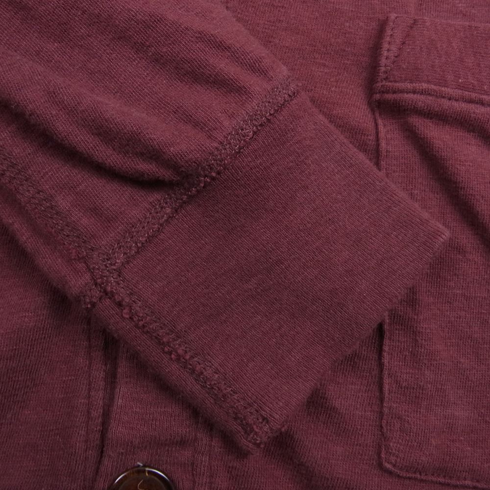 CHESWICK チェスウィック 刺繍 カーディガン エンジ系 M【中古】
