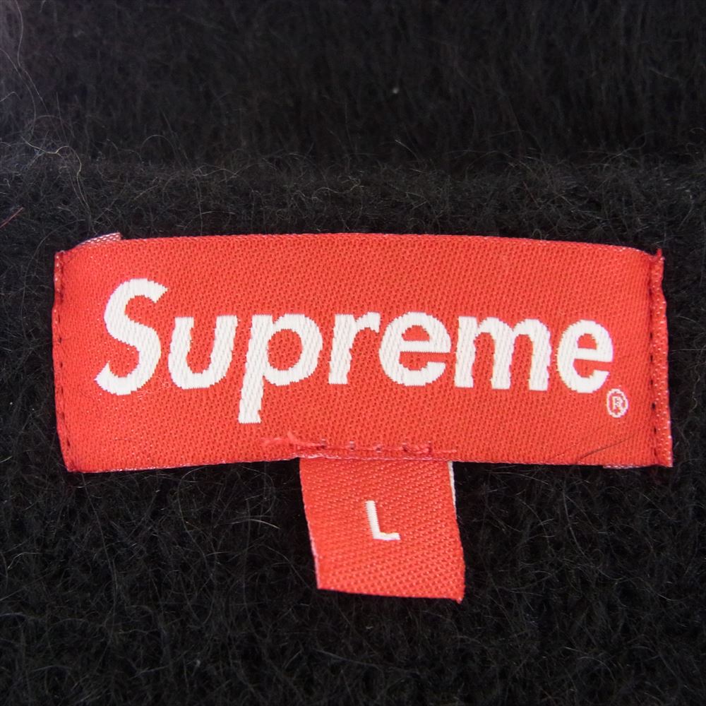 Supreme シュプリーム Brushed Grid Cardigan ブラッシュド グリッド セーター マルチカラー系 L【中古】