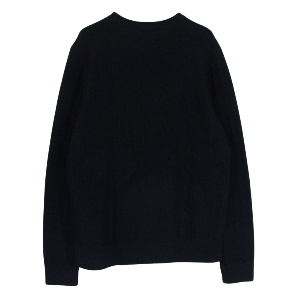 theory セオリー 02-3403005 Vネック ニット セーター ブラック系 L【中古】