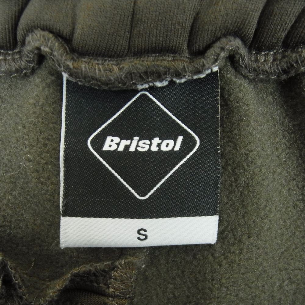 F.C.R.B. エフシーアールビー 21AW 212049 POLARTEC ポーラテック ストレッチ トレーニング スウェット パンツ カーキ系 S【中古】