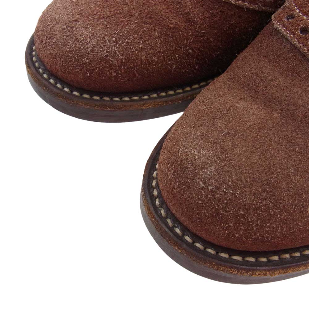 BY GLADHAND バイグラッドハンド × REGAL リーガル SADDLE SUEDE スエード サドル シューズ ブラウン系 26【中古】