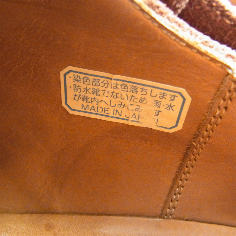 BY GLADHAND バイグラッドハンド × REGAL リーガル SADDLE SUEDE スエード サドル シューズ ブラウン系 26【中古】