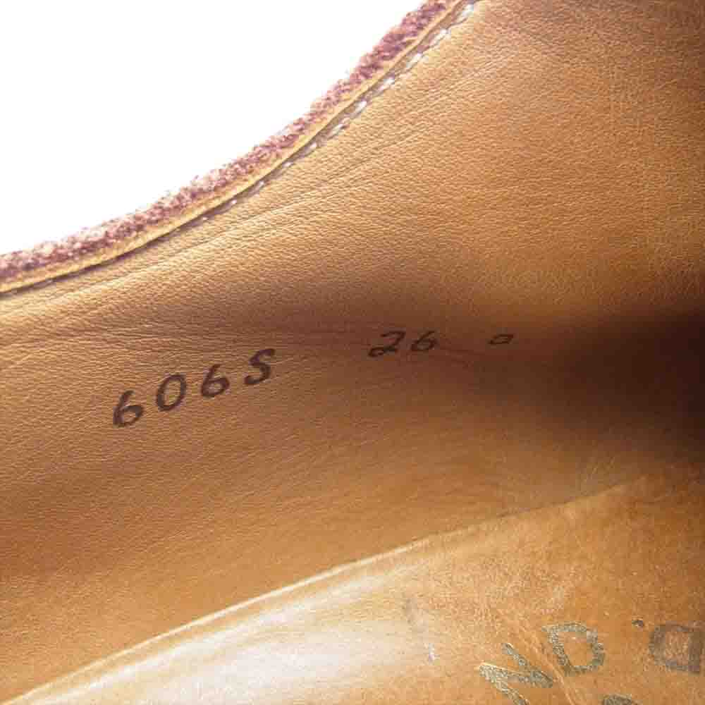 BY GLADHAND バイグラッドハンド × REGAL リーガル SADDLE SUEDE スエード サドル シューズ ブラウン系 26【中古】