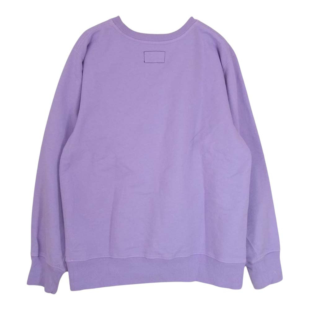 THE NORTH FACE ノースフェイス NT6903N PURPLE LABEL パープルレーベル 10oz Mountain Crew Neck Sweat 10オンス マウンテン クルーネック スウェット パープル系 M【中古】