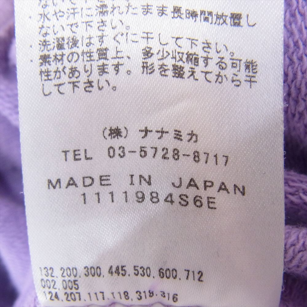 THE NORTH FACE ノースフェイス NT6903N PURPLE LABEL パープルレーベル 10oz Mountain Crew Neck Sweat 10オンス マウンテン クルーネック スウェット パープル系 M【中古】