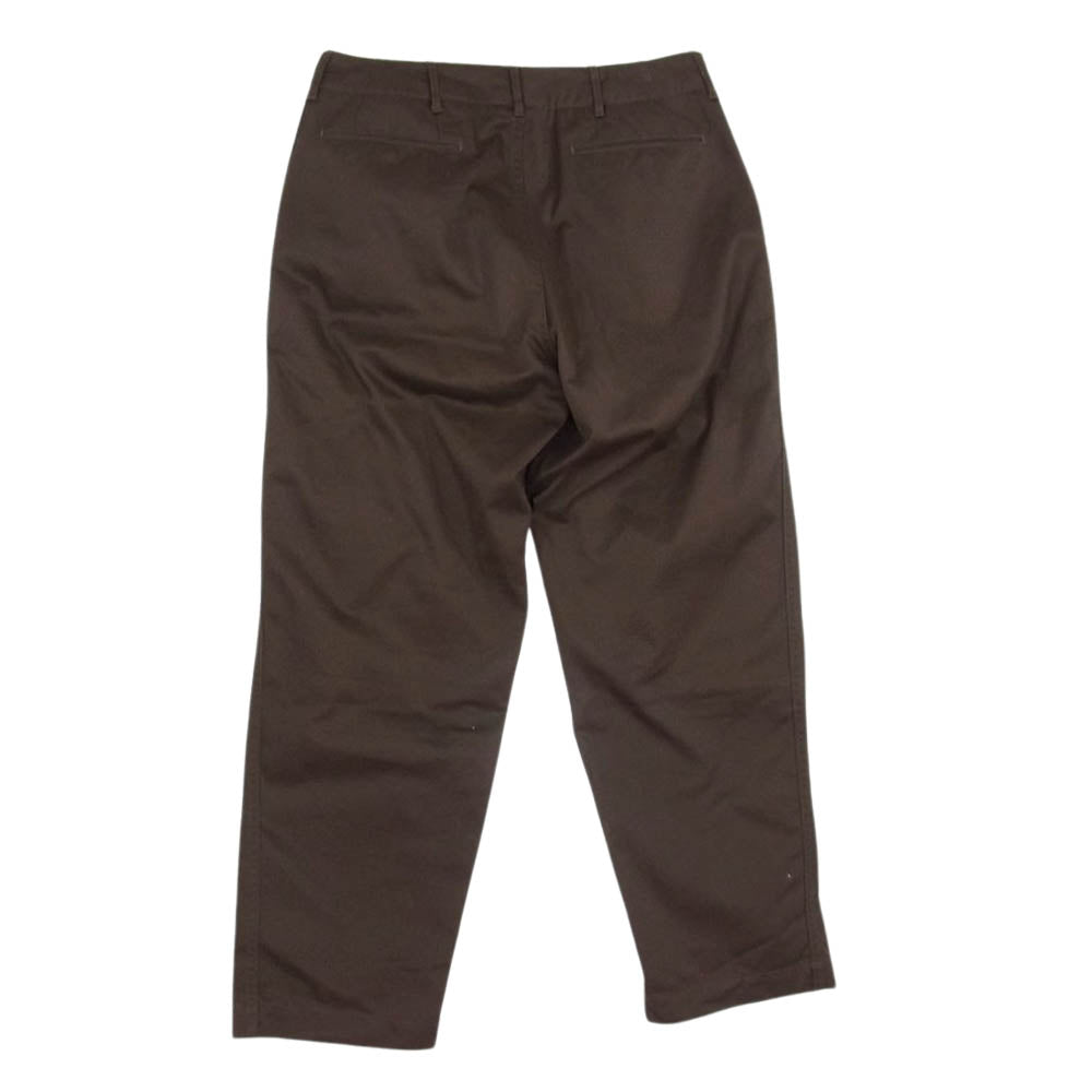 nanamica ナナミカ SUCF913 Wide Chino Pants ワイド チノ パンツ ブラウン系 30【中古】