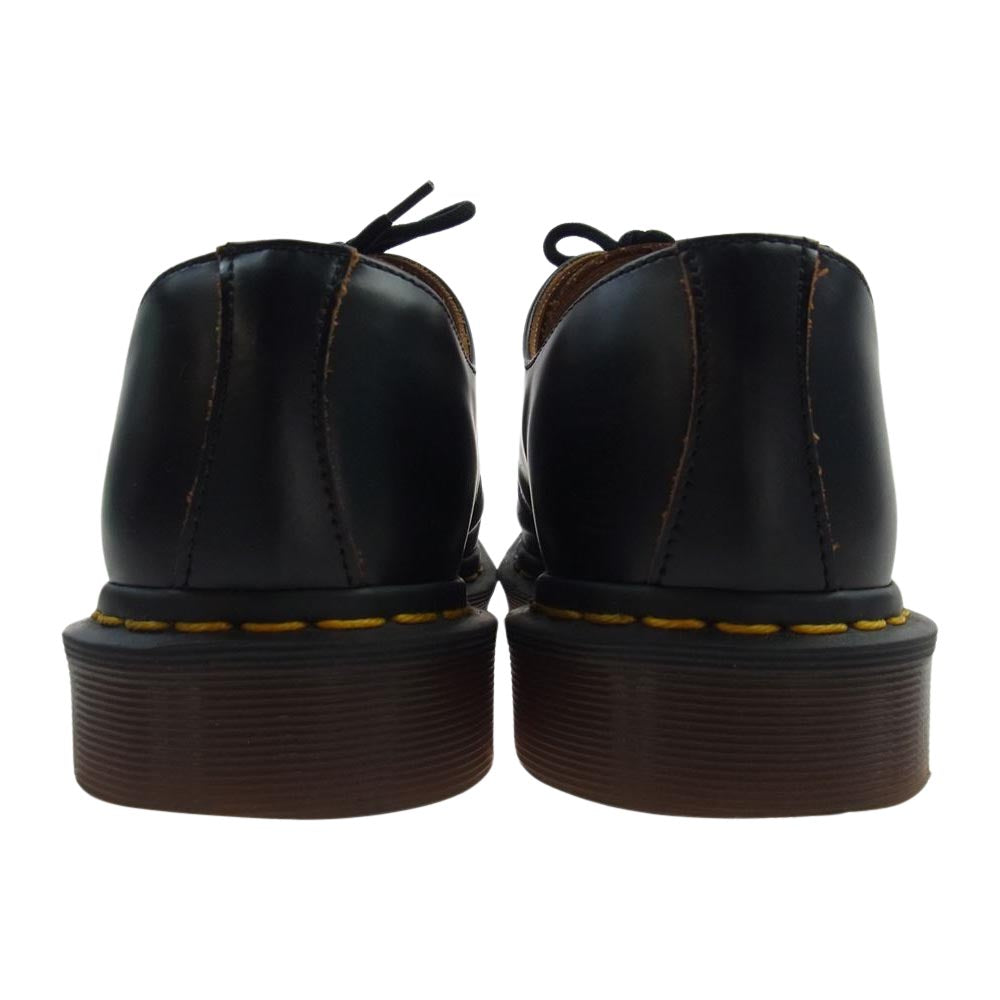 Dr.Martens ドクターマーチン 12877001 イングランド製 VINTAGE 1461 3 EYE SHOE 3ホール レザー シューズ ブラック系 UK7【中古】