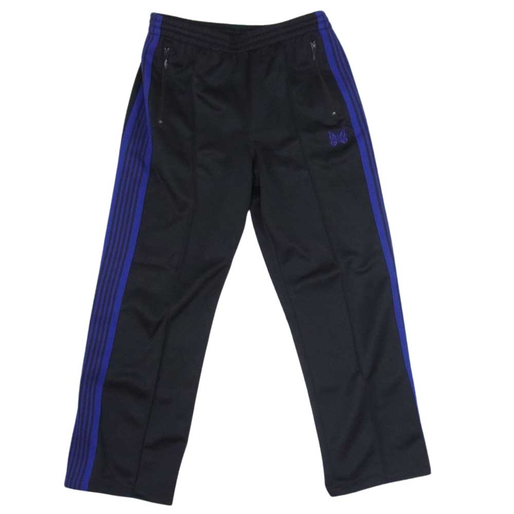 Needles ニードルス HM226 Track Pant Poly Smooth ポリスムース トラック ジャージ パンツ ブラック系 S【中古】