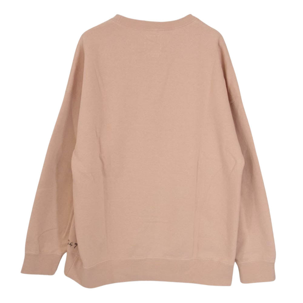 VISVIM ビズビム 20SS 0120105010023 JUMBO SWEAT L/S ジャンボ スウェット オレンジ系 2【中古】